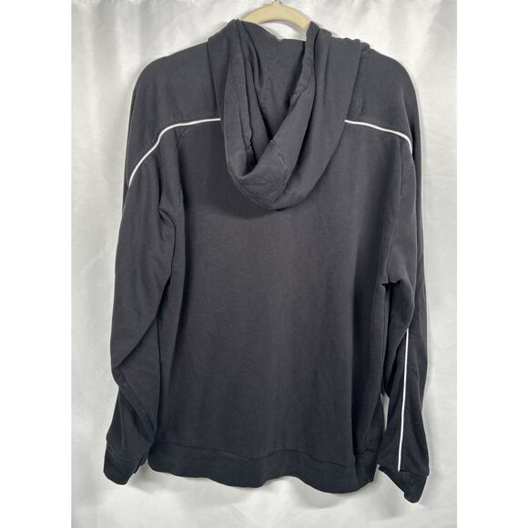 Gymshark Recess Hoodie Size Large Black EUC - Picture 2 of 3